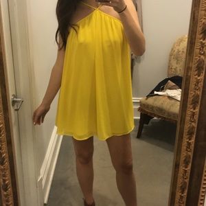 Show me your Mumu yellow dress